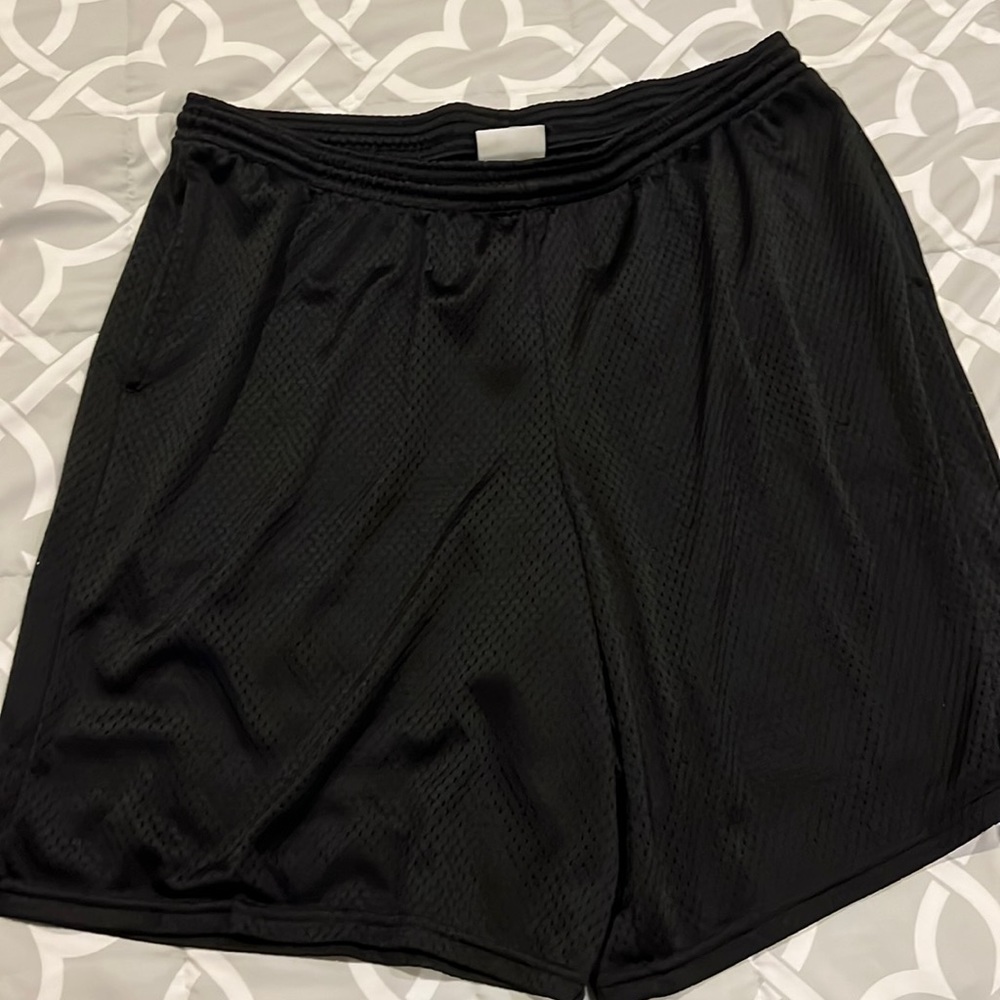 New with tags Hanes Black Athletic shorts
